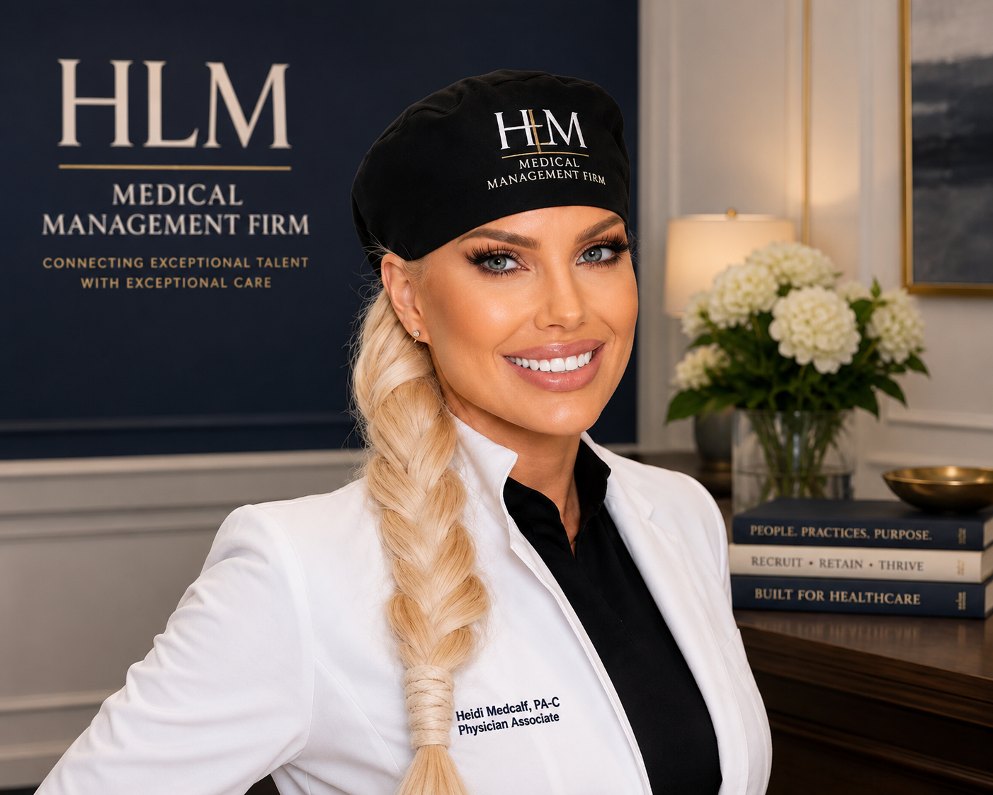 Heidi Medcalf, PA-C, Founder and CEO of HLM Medical Management Firm